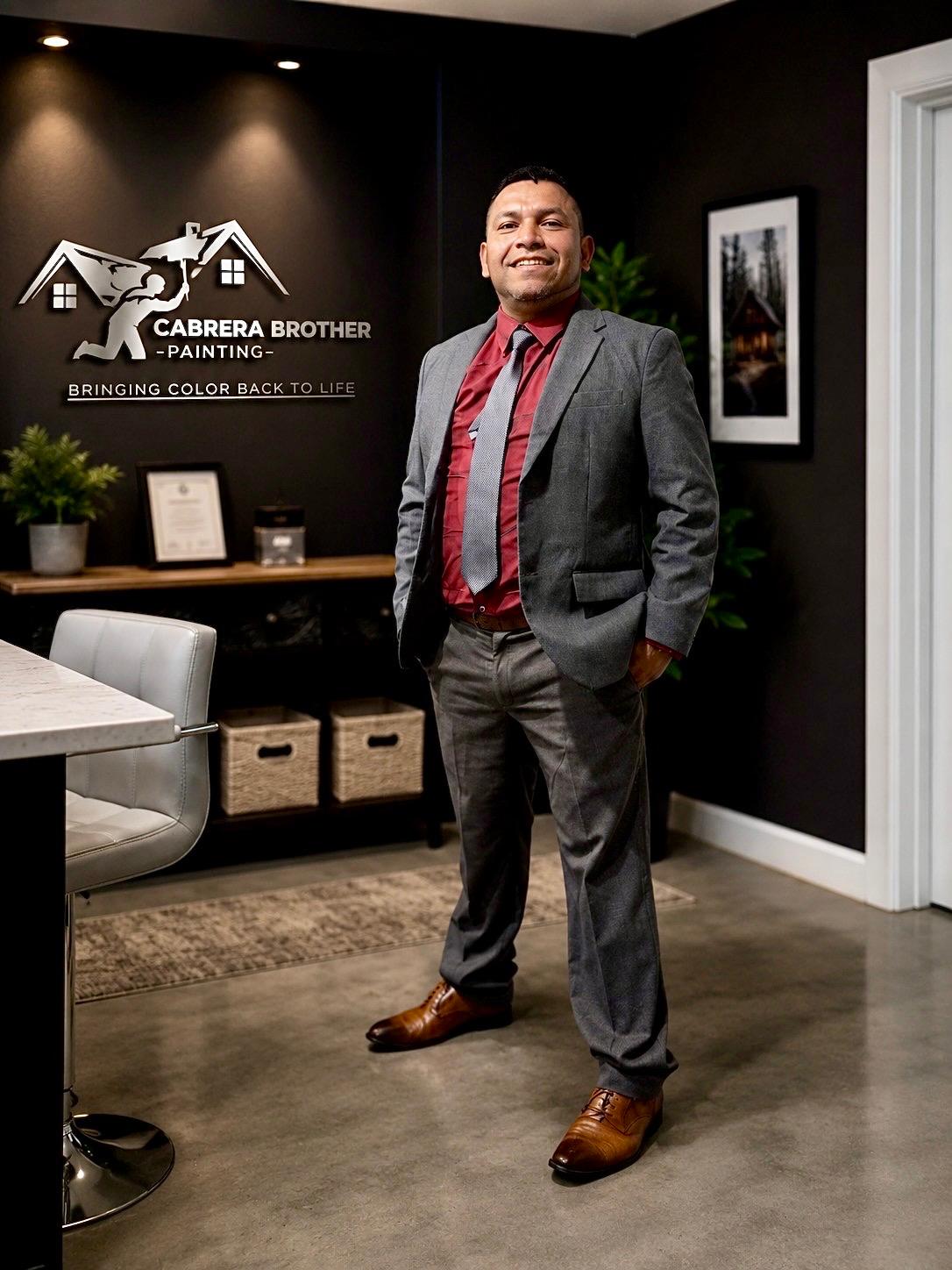 Sebastian Cabrera, owner of Cabrera Brother Painting